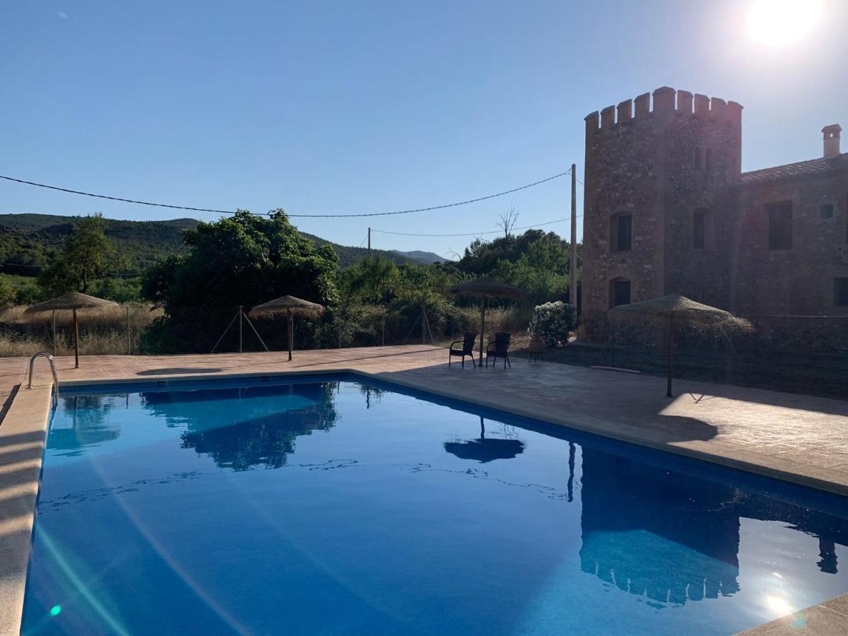 Masia de San Juan - castillo con piscina en plena Sierra Calderona Segorbe  Exterior foto