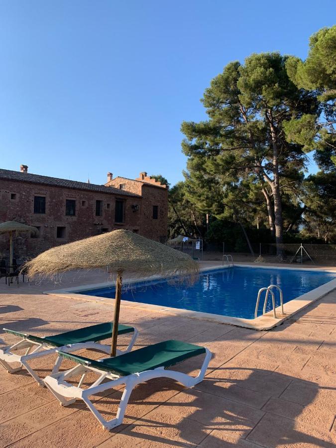 Masia de San Juan - castillo con piscina en plena Sierra Calderona Segorbe  Exterior foto