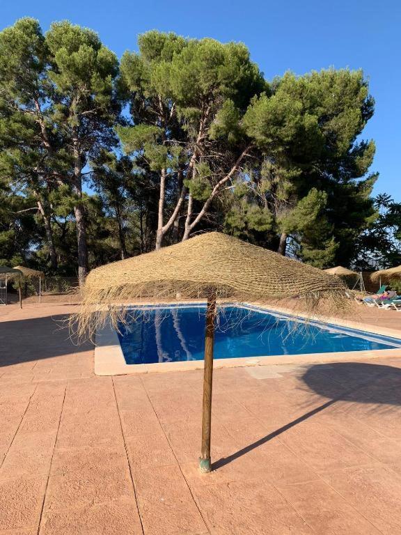 Masia de San Juan - castillo con piscina en plena Sierra Calderona Segorbe  Exterior foto
